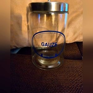 7" Vtg. Grafco Sundry Jar *Medical/Apothecary *